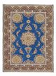 Rafsanjan Teppich 220x295cm - Perserteppich - blau