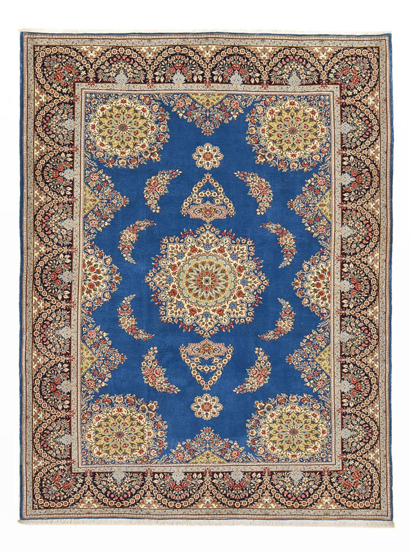 Rafsanjan Teppich 220x295cm - Perserteppich - blau