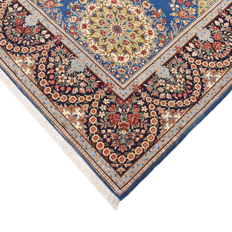 Rafsanjan Teppich 220x295cm - Perserteppich - blau