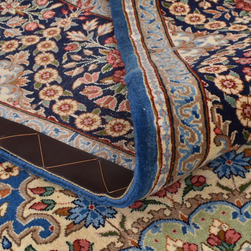 Rafsanjan Teppich 220x295cm - Perserteppich - blau