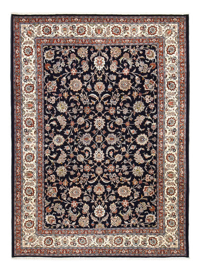 Maschad Teppich 250x343cm - Perserteppich - dunkelblau