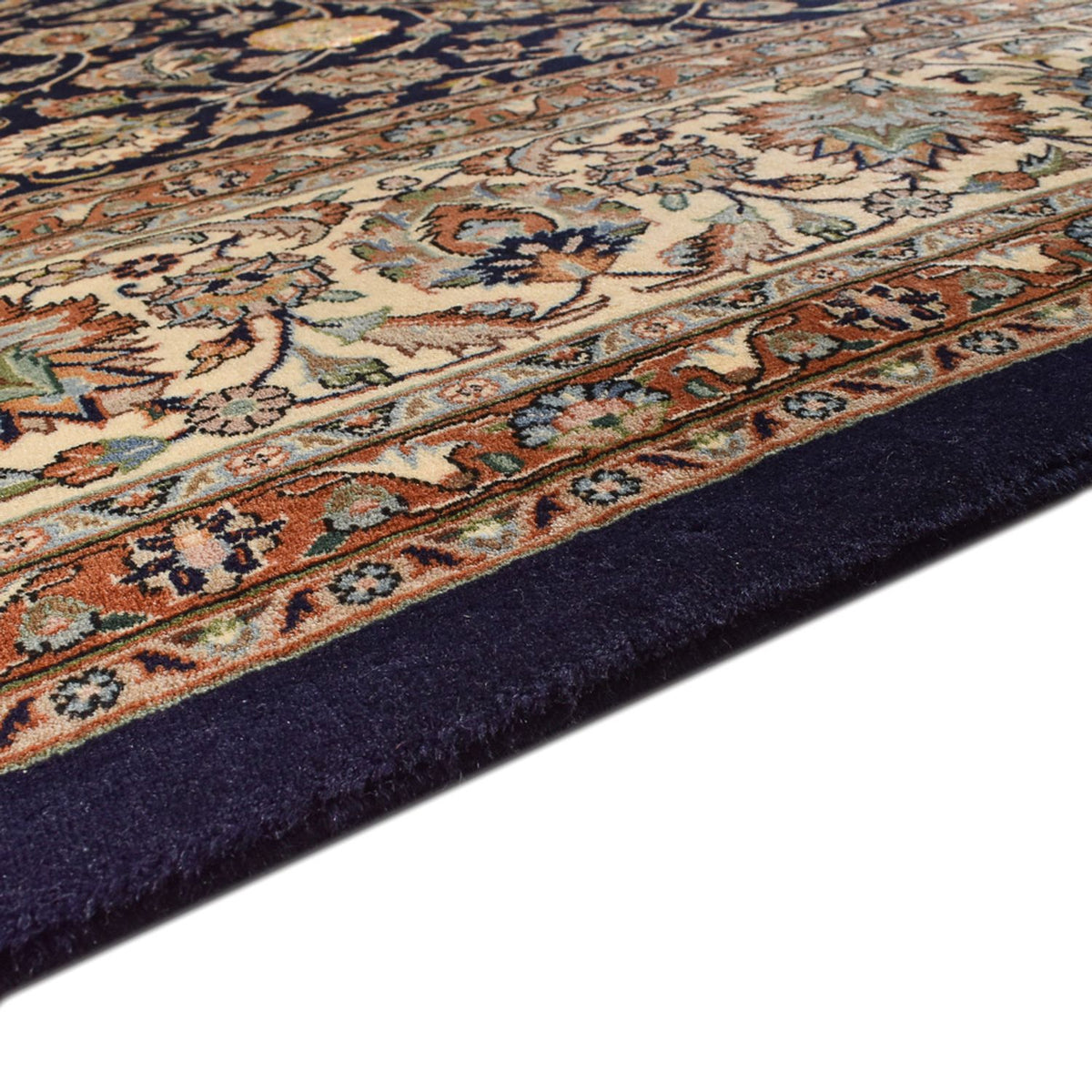 Maschad Teppich 300x396cm - Perserteppich - dunkelblau