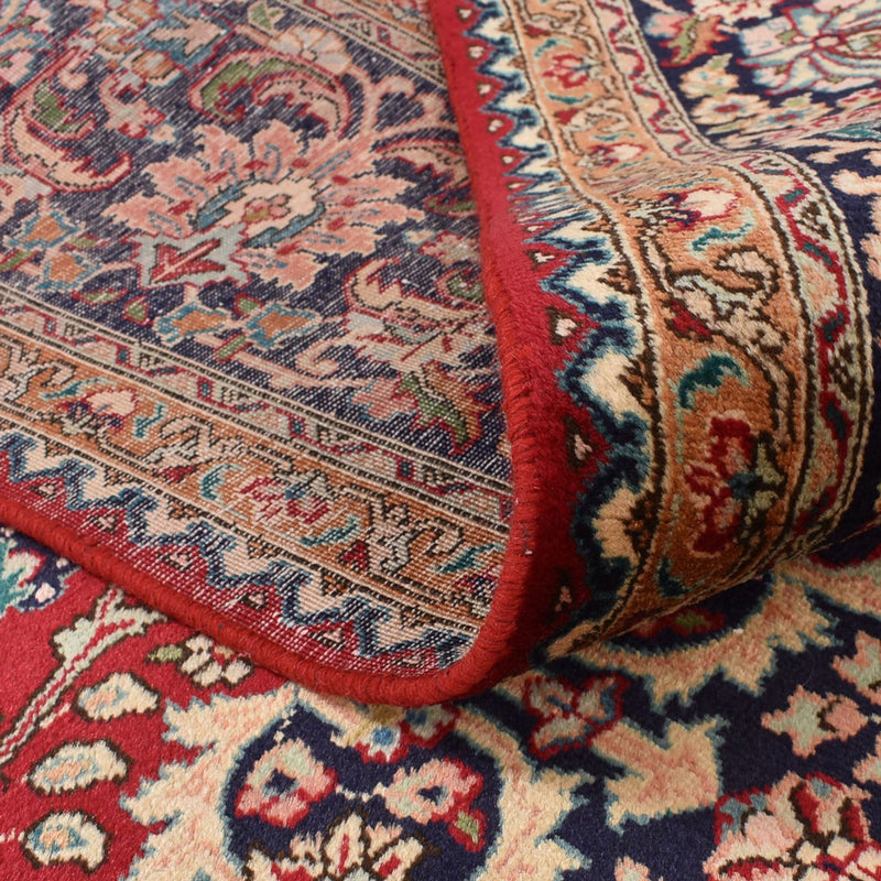 Täbriz - 40 Raj Teppich 249x349cm - Perserteppich - rot