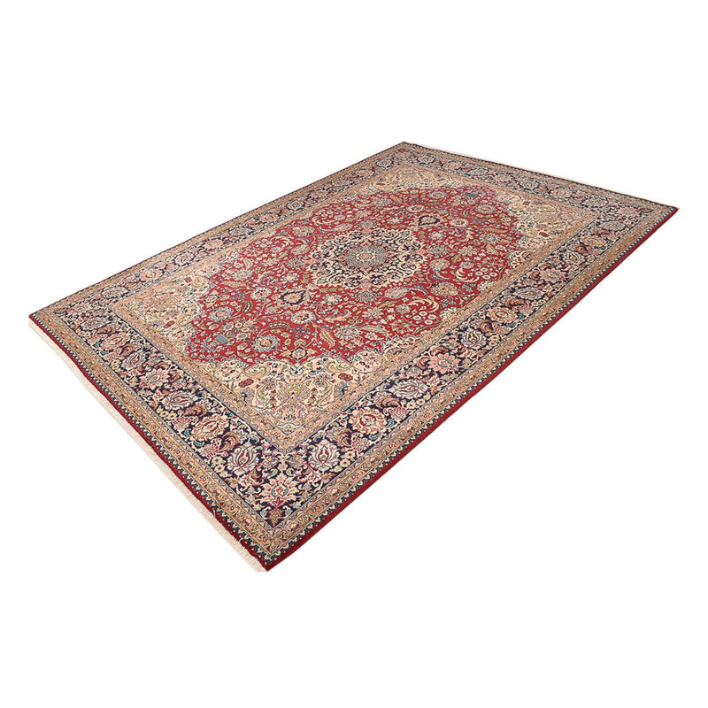 Täbriz - 40 Raj Teppich 249x349cm - Perserteppich - rot