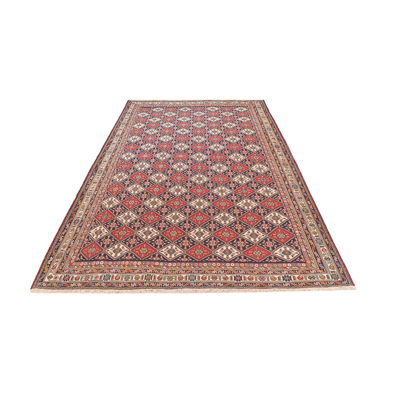 Kelim Fars Teppich 193x289cm - hellrot