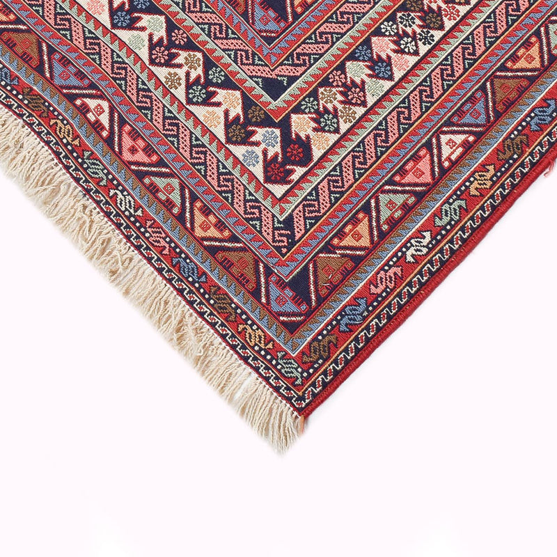 Kelim Fars Teppich 200x289cm - mehrfarbig