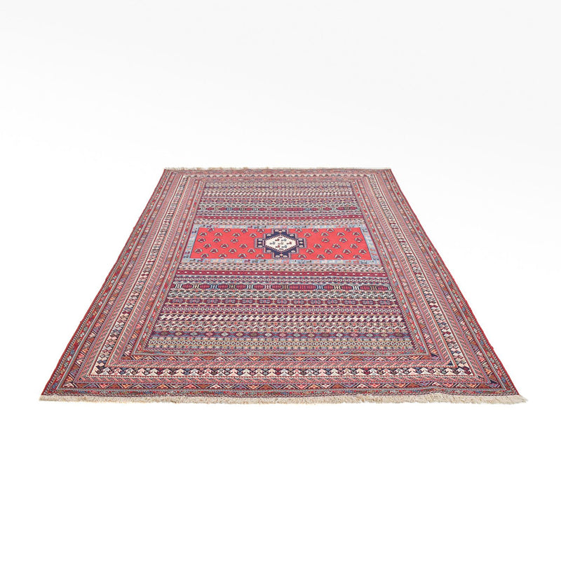 Kelim Fars Teppich 200x289cm - mehrfarbig