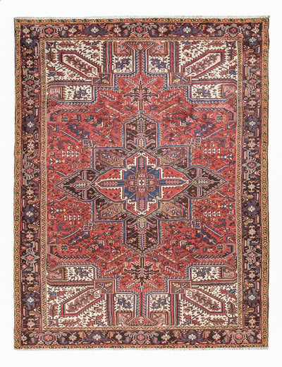 Heriz Teppich 253x335cm - Perserteppich - rot