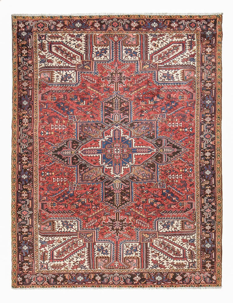 Heriz Teppich 253x335cm - Perserteppich - rot