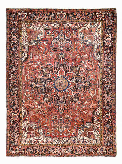 Heriz Teppich 256x344cm - Perserteppich - hellrot