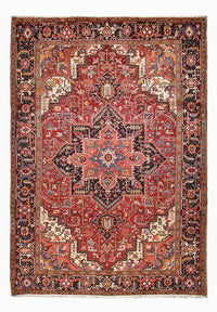 Heriz Teppich 253x347cm - Perserteppich - rot – product image