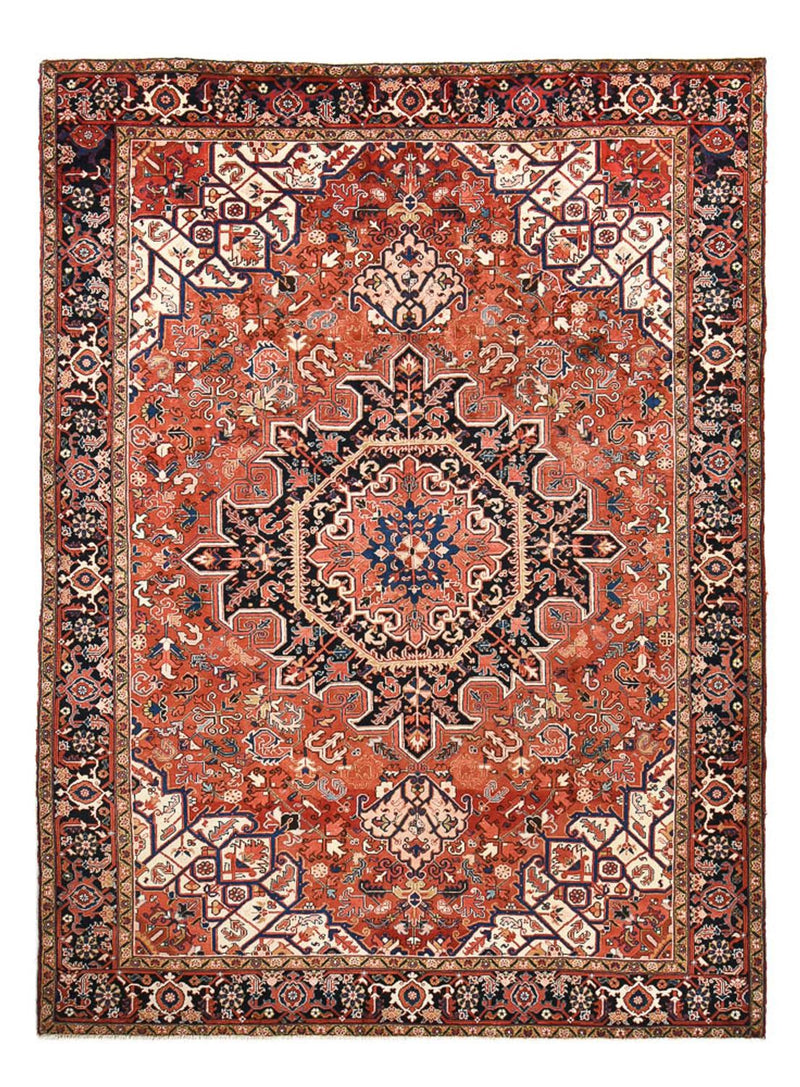 Heriz Teppich 282x370cm - Perserteppich - rost