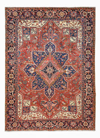 Heriz Teppich 251x342cm - Perserteppich - rot – product image
