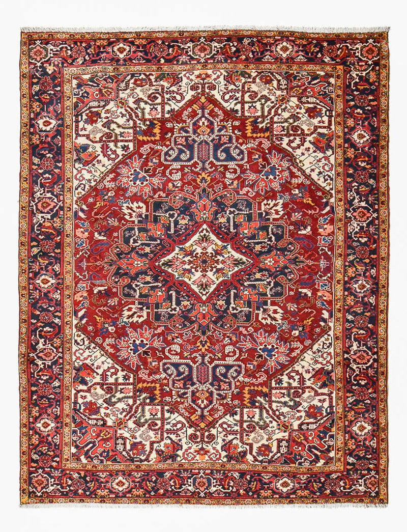 Heriz Teppich 257x344cm - Perserteppich - rot