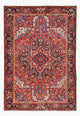 Heriz Teppich 238x341cm - Perserteppich - rot
