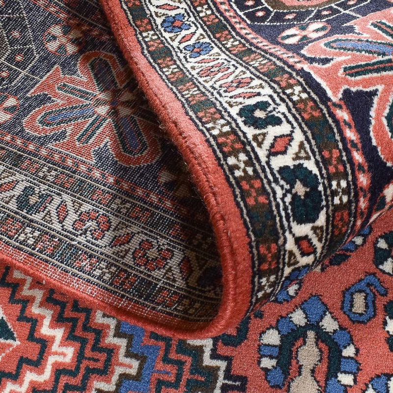 Afshar Sirjan Teppich 247x343cm - Perserteppich - hellrot