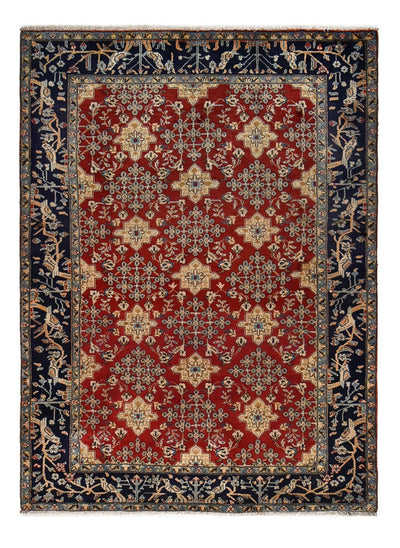Maschad Teppich 191x260cm - Perserteppich - rot