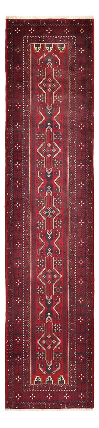 Belutsch Teppich 97x414cm - Orientteppich - rot