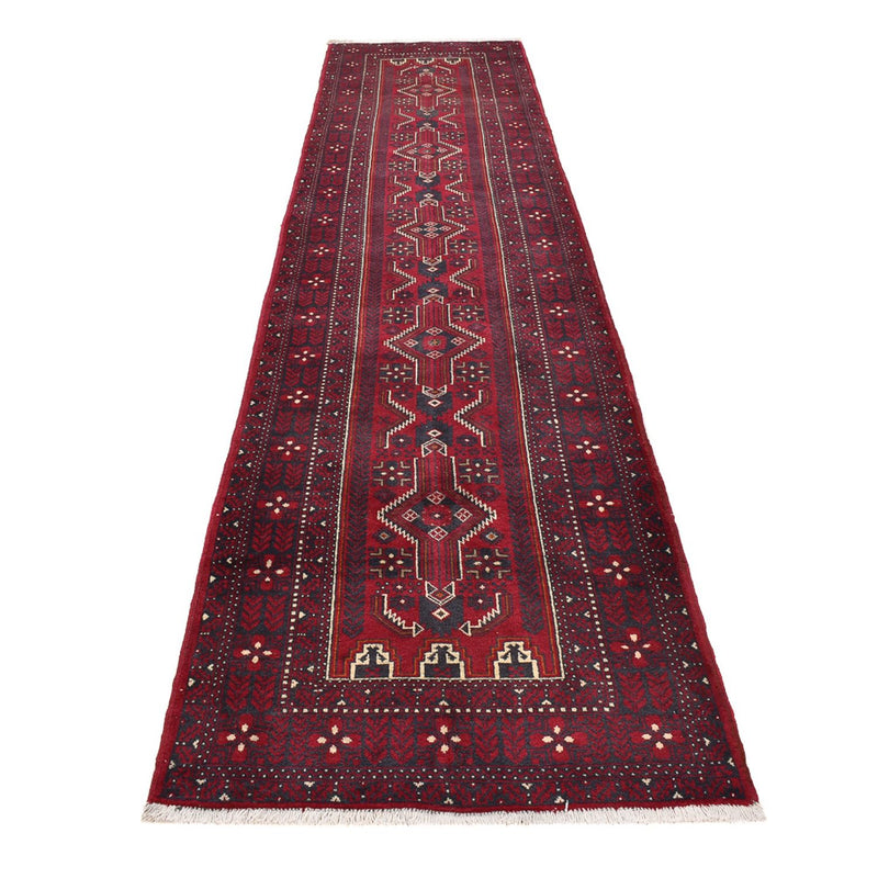 Belutsch Teppich 97x414cm - Orientteppich - rot