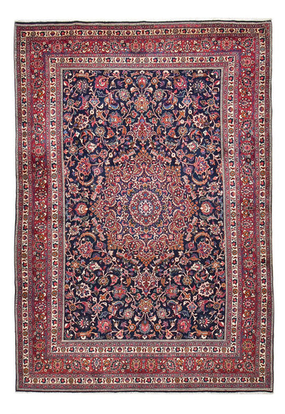 Maschad Teppich 248x356cm - Perserteppich - rost