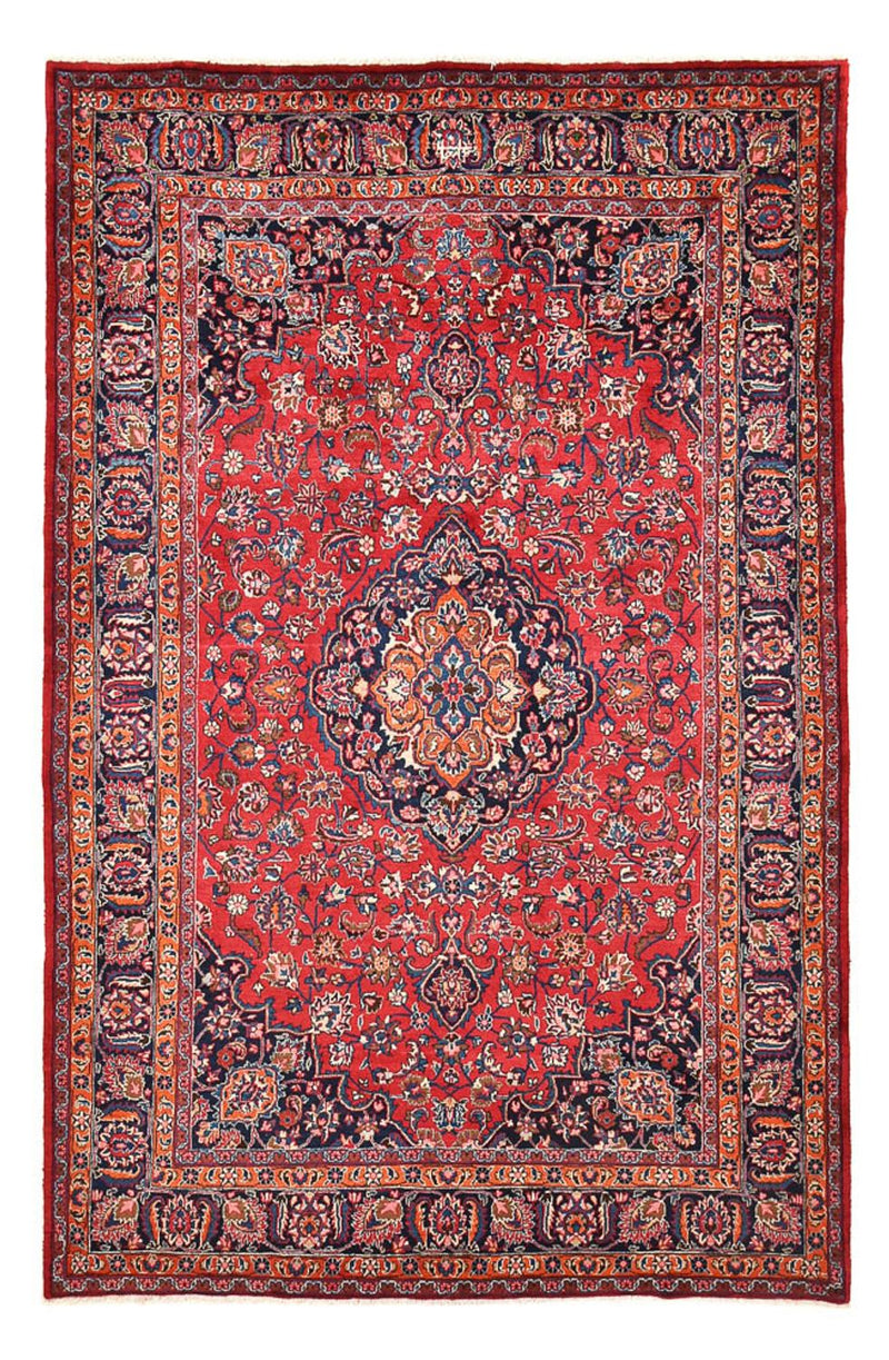 Maschad Teppich 198x297cm - Perserteppich - rot