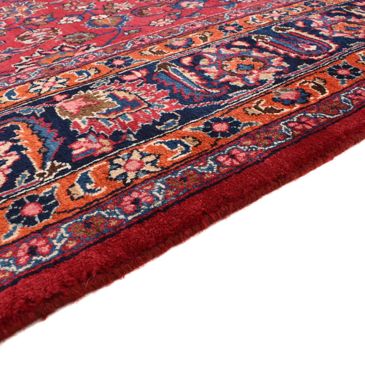 Maschad Teppich 198x297cm - Perserteppich - rot