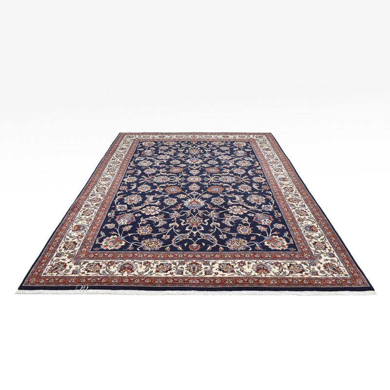 Maschad Teppich 243x342cm - Perserteppich - dunkelblau