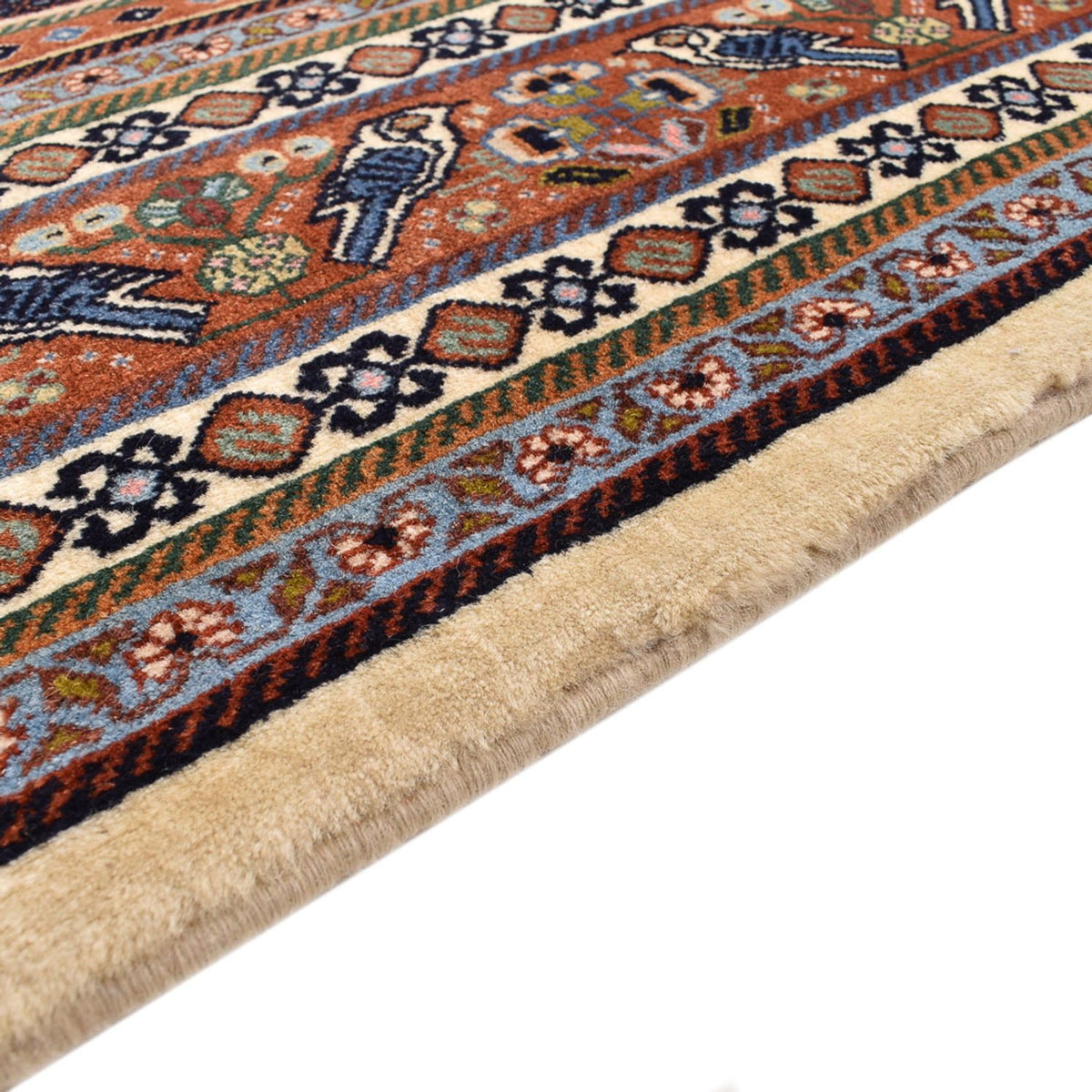 Kaschkuli Teppich 205x295cm - Perserteppich - beige