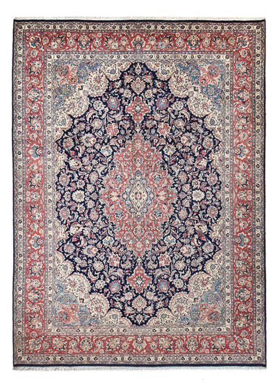 Maschad Teppich 300x408cm - Perserteppich - dunkelblau