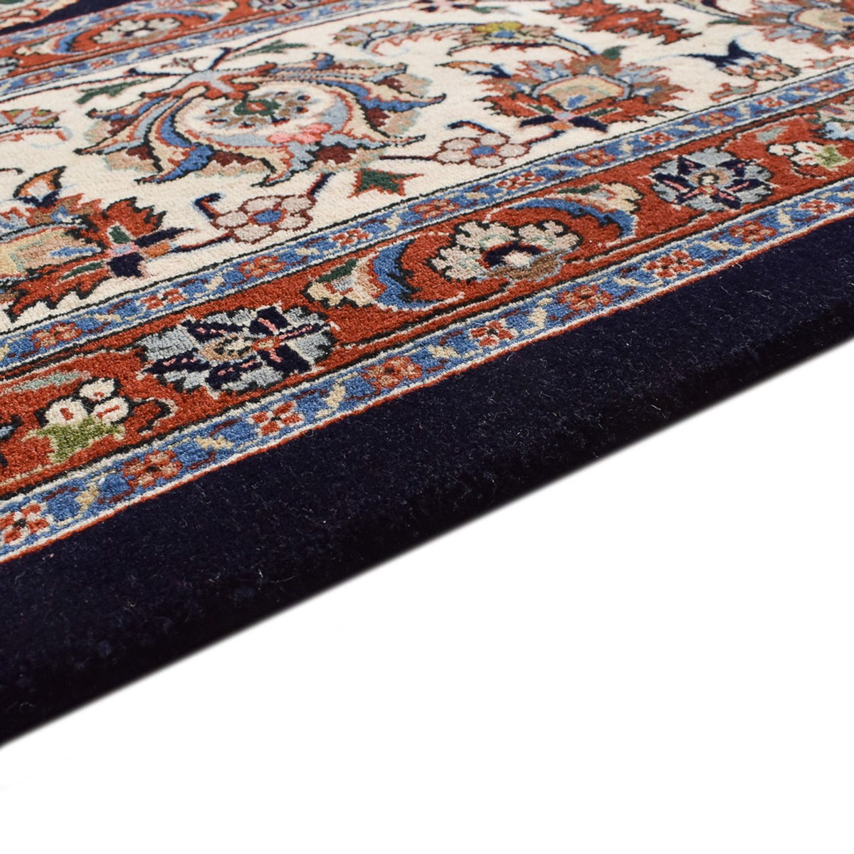 Maschad Teppich 301x350cm - Perserteppich - dunkelblau