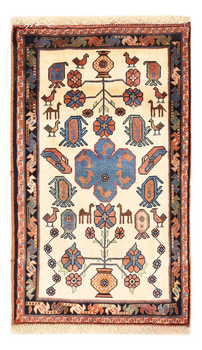 Kaschkuli Teppich 57x95cm - Perserteppich - mehrfarbig