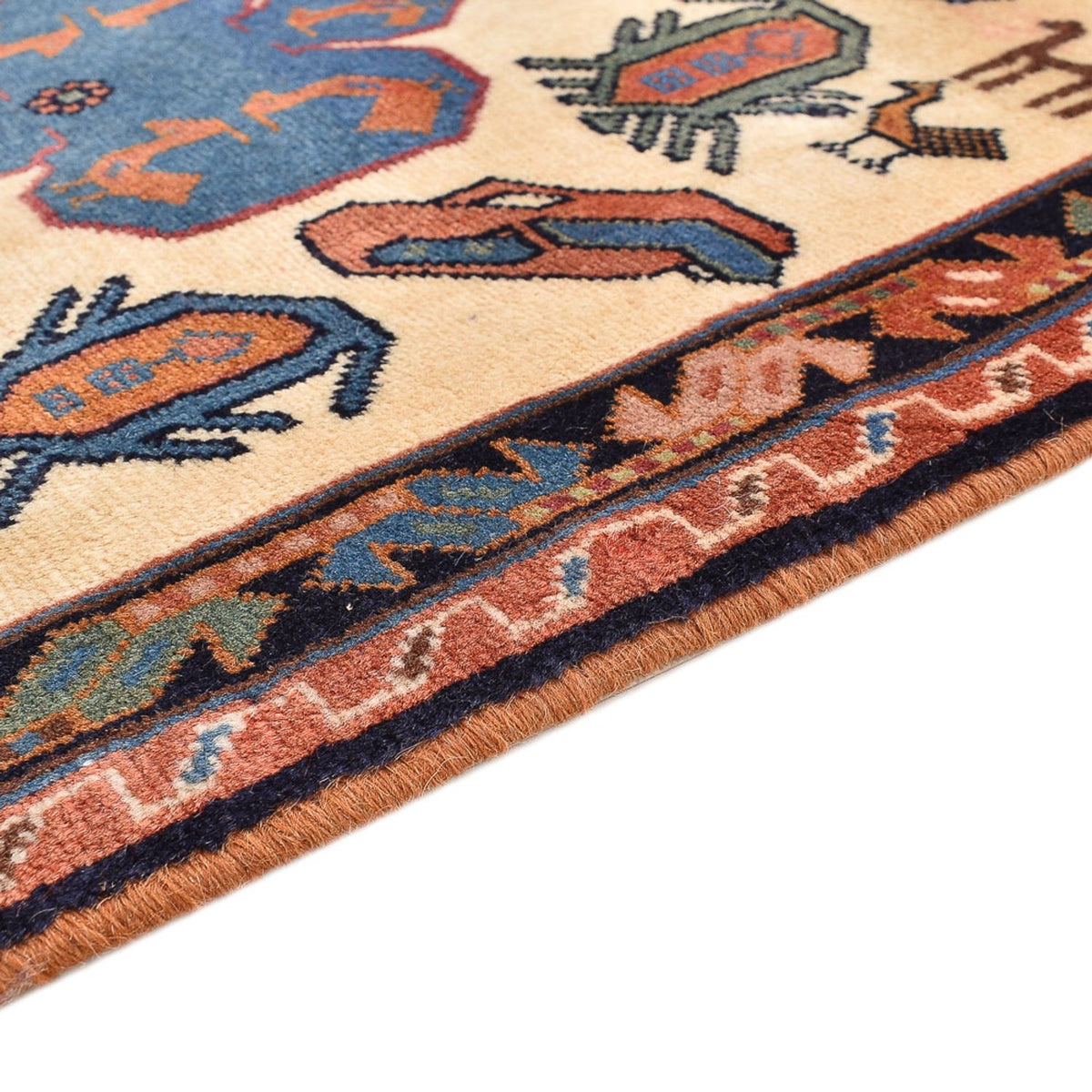 Kaschkuli Teppich 57x95cm - Perserteppich - mehrfarbig