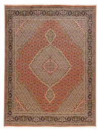 Täbriz - 40 Raj Teppich 152x200cm - Perserteppich - rot – product image