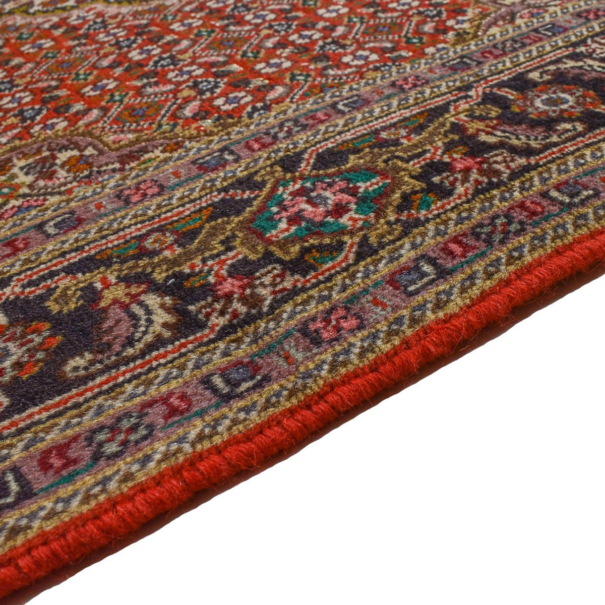 Täbriz - 40 Raj Teppich 152x200cm - Perserteppich - rot