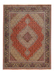 Täbriz - 40 Raj Teppich 149x198cm - Perserteppich - rot