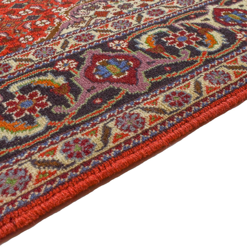 Täbriz - 40 Raj Teppich 149x198cm - Perserteppich - rot