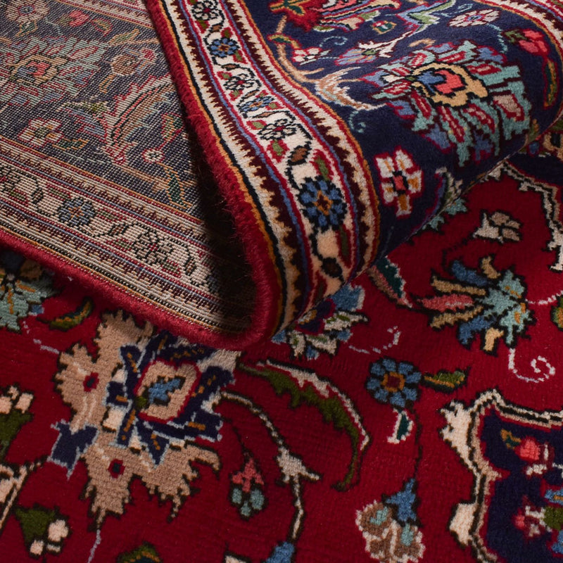 Täbriz - 40 Raj Teppich 205x272cm - Perserteppich - rot
