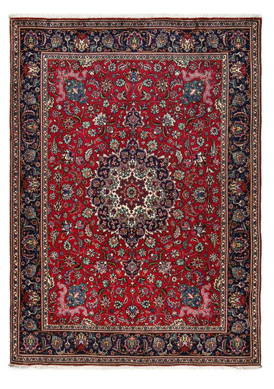 Täbriz - 40 Raj Teppich 204x285cm - Perserteppich - rot