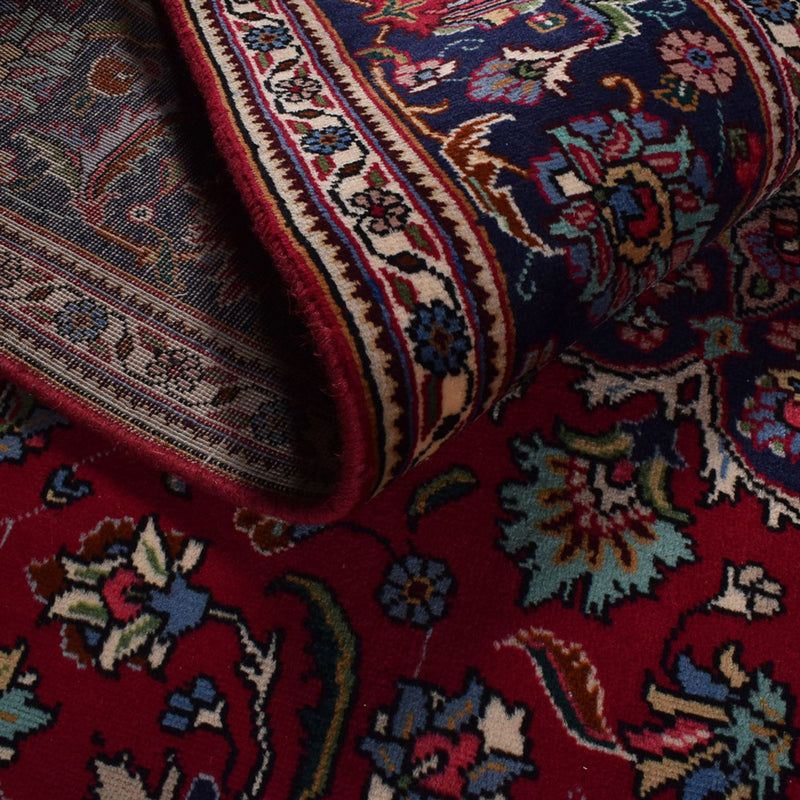 Täbriz - 40 Raj Teppich 204x285cm - Perserteppich - rot