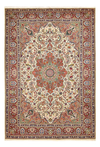 Täbriz - 40 Raj Teppich 252x367cm - Perserteppich - beige – product image
