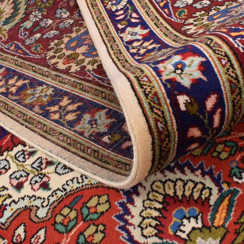 Täbriz - 40 Raj Teppich 252x367cm - Perserteppich - beige