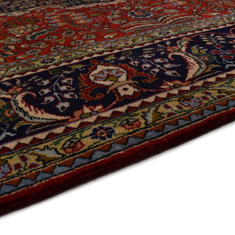 Täbriz - 40 Raj Teppich 205x302cm - Perserteppich - rot