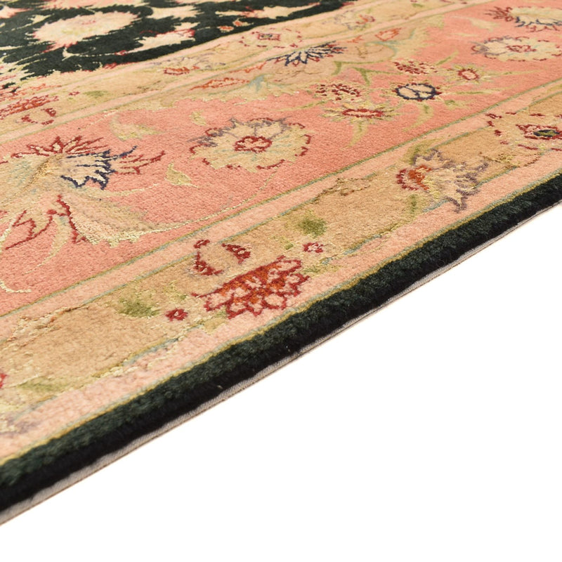 Täbriz - 50 Raj Teppich 196x202cm - Perserteppich - dunkelblau