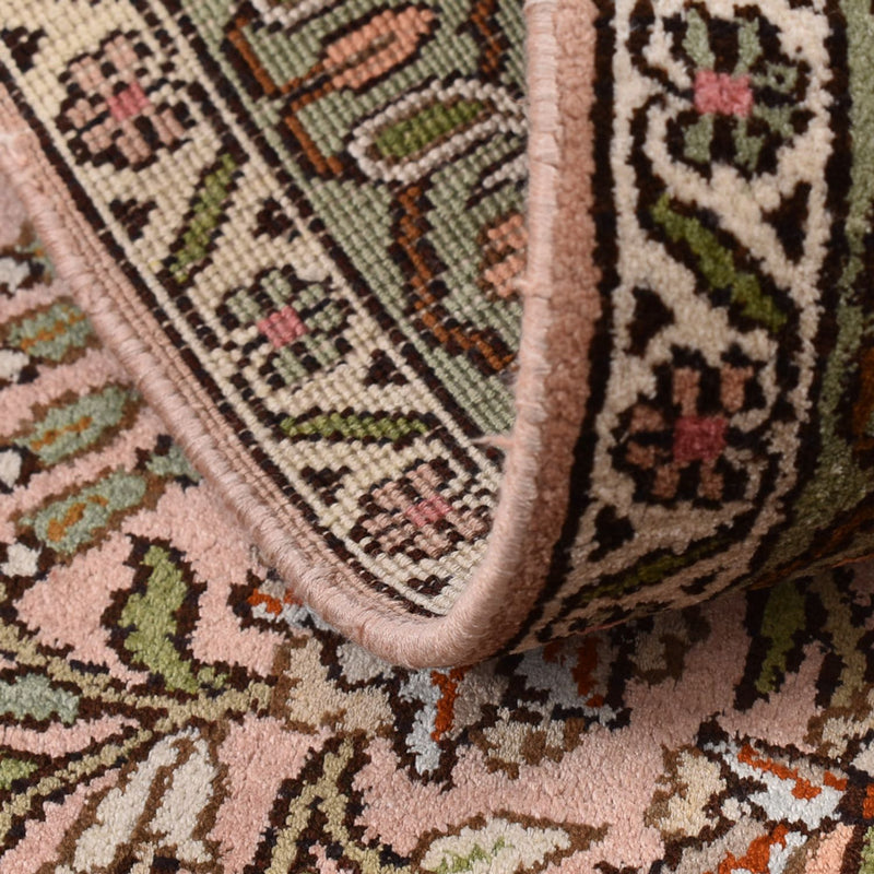 Hamadan Teppich 79x128cm - Perserteppich - hellbeige