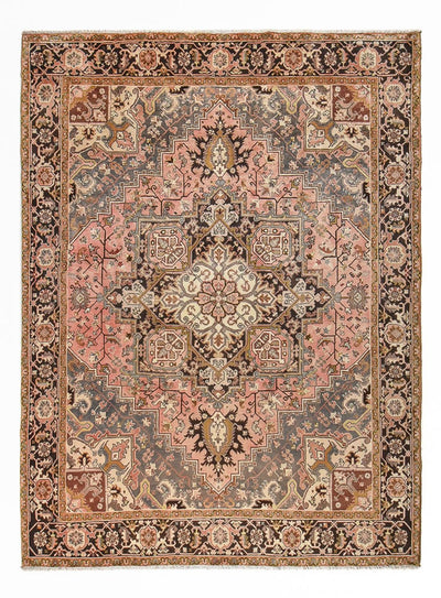 Heriz Teppich 249x342cm - Perserteppich - hellrot