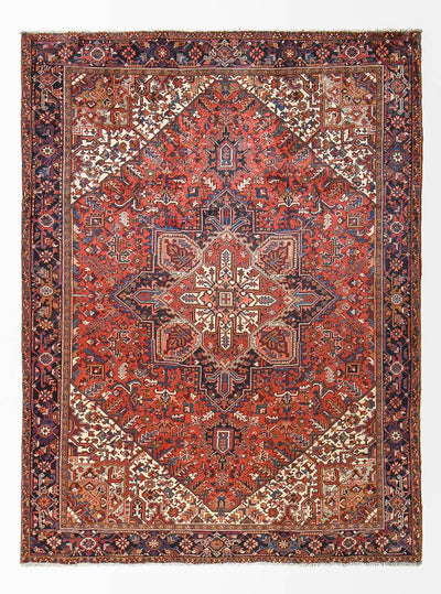 Heriz Teppich 255x335cm - Perserteppich - rot