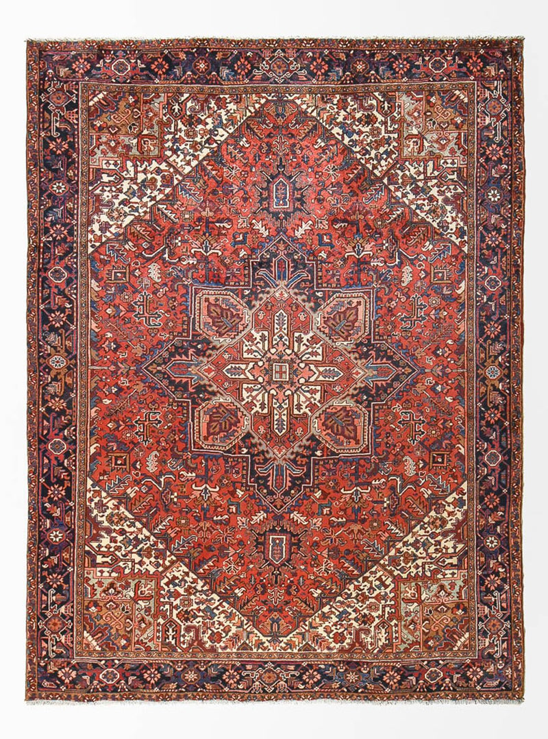Heriz Teppich 255x335cm - Perserteppich - rot