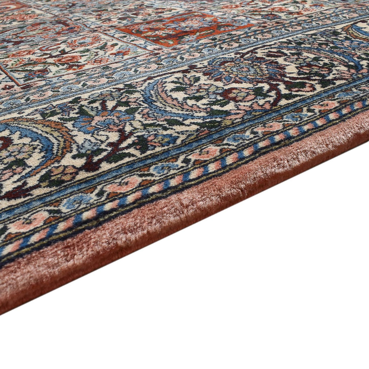 Bachtiar Teppich 258x348cm - Perserteppich - hellblau