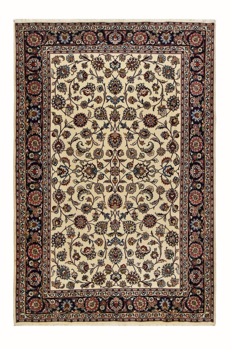 Maschad Teppich 200x296cm - Perserteppich - sand