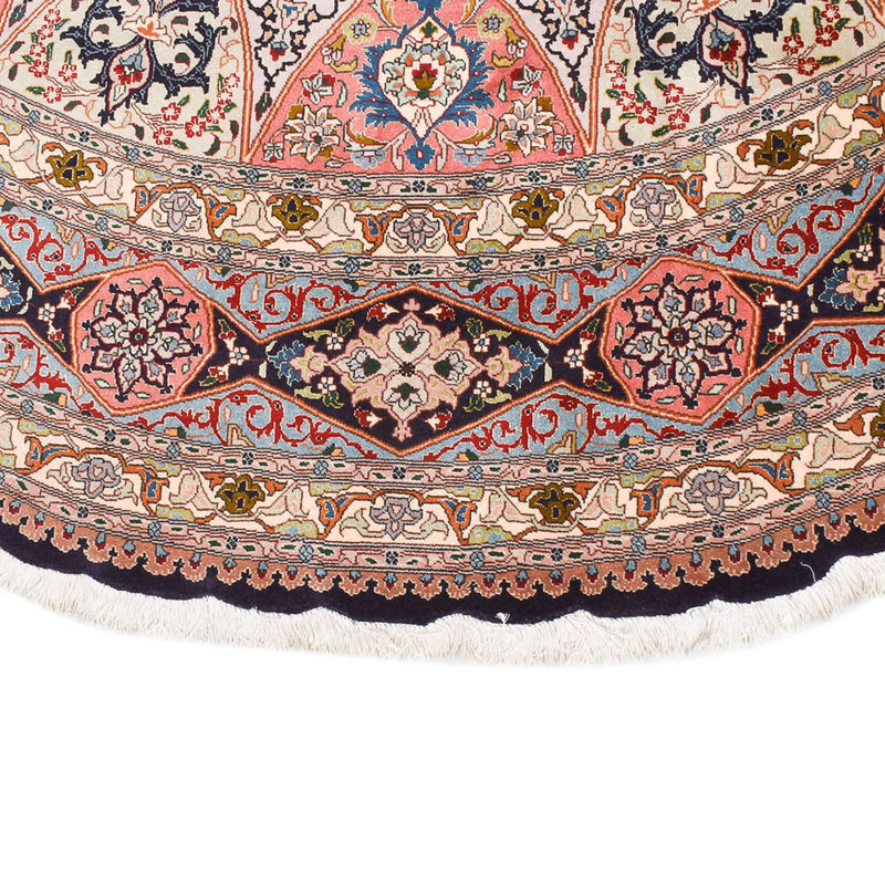 Täbriz - 50 Raj Teppich 250x250cm - Perserteppich - mehrfarbig